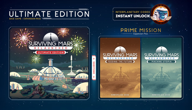 Surviving Mars: Relaunched Ultimate Edition - PC (Steam)